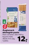 Änglamark økologisk pasta