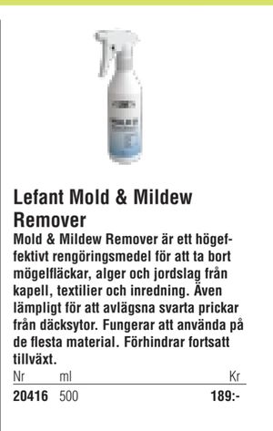 Lefant Mold & Mildew Remover