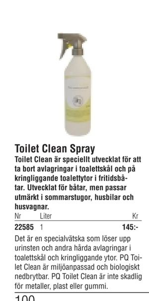 Toilet Clean Spray