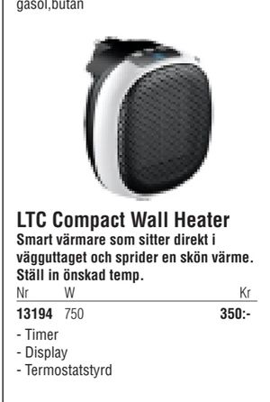 LTC Compact Wall Heater