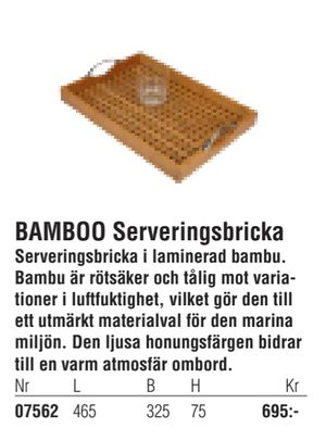 BAMBOO Serveringsbricka