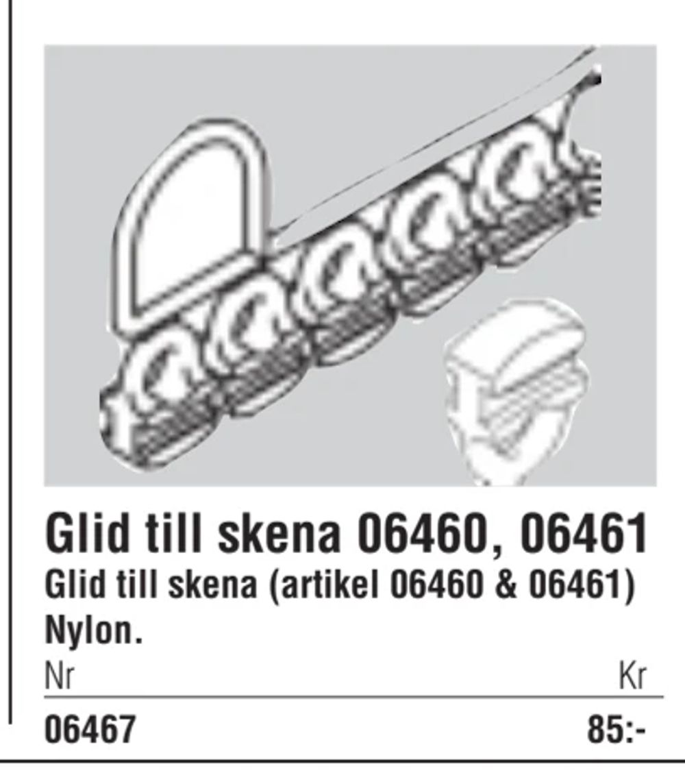 Erbjudanden på Glid till skena 06460, 06461 från Erlandsons Brygga för 85 kr