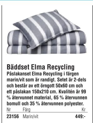 Bäddset Elma Recycling