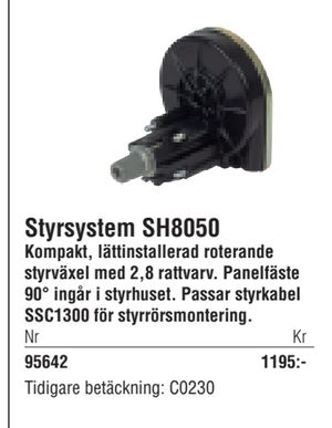 Styrsystem SH8050