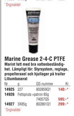Marine Grease 2-4-C PTFE