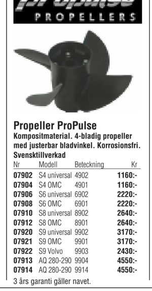 Propeller ProPulse