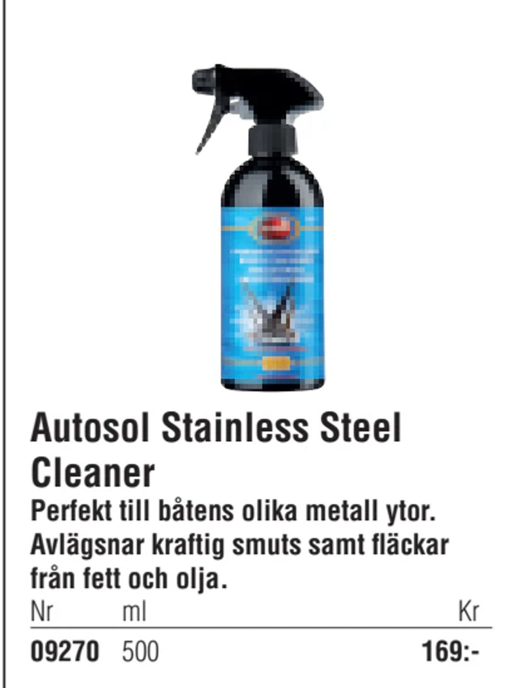 Erbjudanden på Autosol Stainless Steel Cleaner från Erlandsons Brygga för 169 kr
