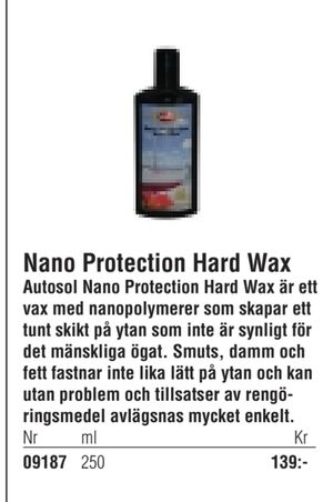 Nano Protection Hard Wax