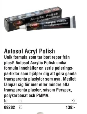 Autosol Acryl Polish