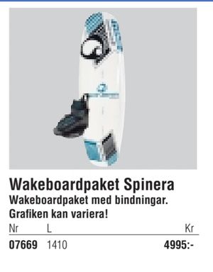 Wakeboardpaket Spinera