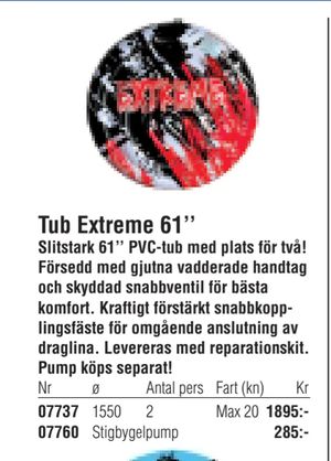Tub Extreme 61’’