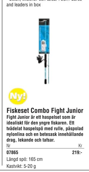 Fiskeset Combo Fight Junior