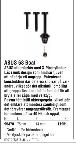 ABUS 68 Boat