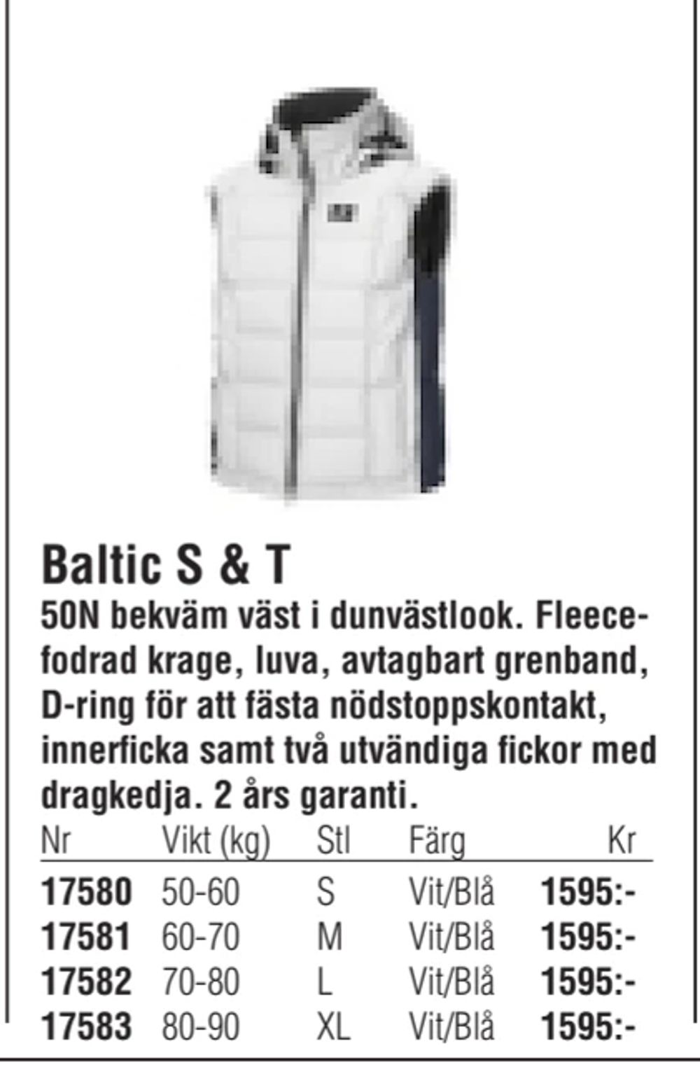 Erbjudanden på Baltic S & T från Erlandsons Brygga för 1 595 kr