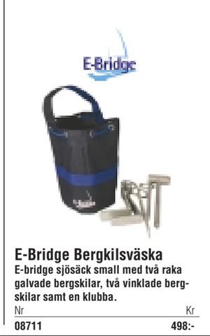 E-Bridge Bergkilsväska