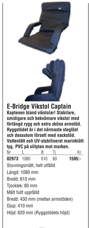 E-Bridge Vikstol Captain