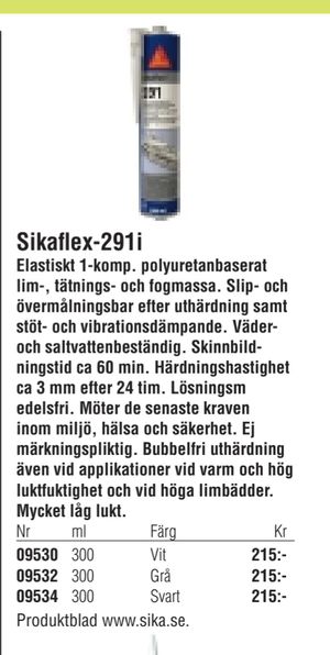 Sikaflex-291i