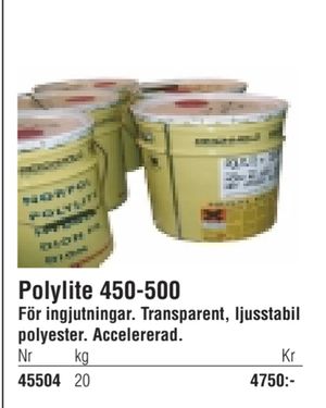 Polylite 450-500