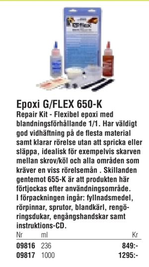 Epoxi G/FLEX 650-K