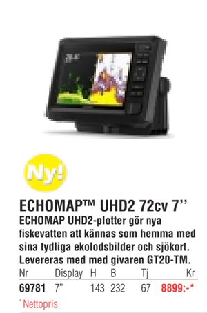 ECHOMAP™ UHD2 72cv 7’’