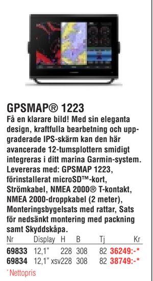 GPSMAP® 1223