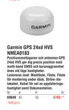 Garmin GPS 24xd HVS NMEA0183