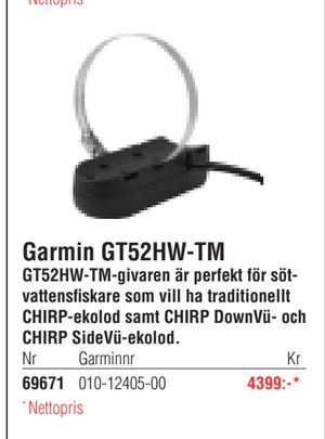 Garmin GT52HW-TM