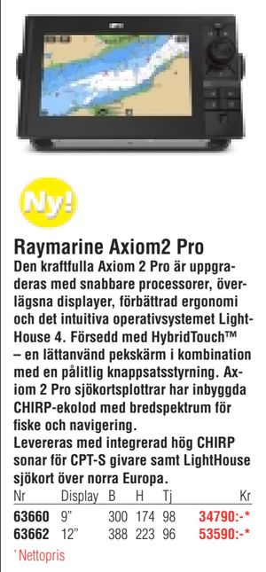 Raymarine Axiom2 Pro
