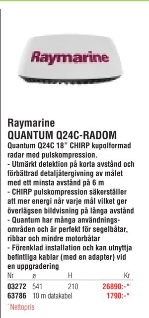 Raymarine QUANTUM Q24C-RADOM