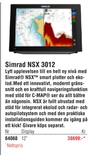 Simrad NSX 3012