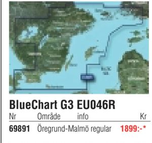 BlueChart G3 EU046R