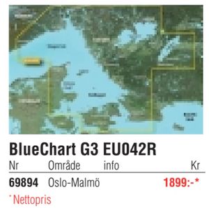 BlueChart G3 EU042R
