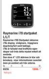 Raymarine i70 startpaket L/L/T