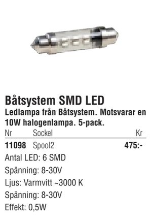 Båtsystem SMD LED