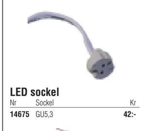 LED sockel