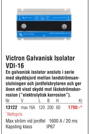 Victron Galvanisk Isolator VDI-16