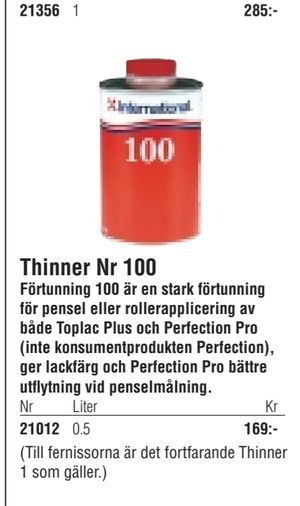 Thinner Nr 100