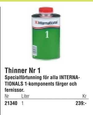 Thinner Nr 1