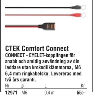 CTEK Comfort Connect