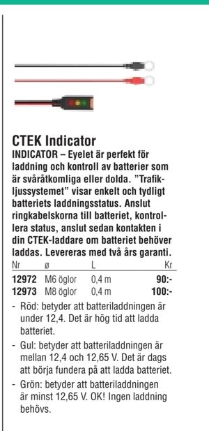 CTEK Indicator