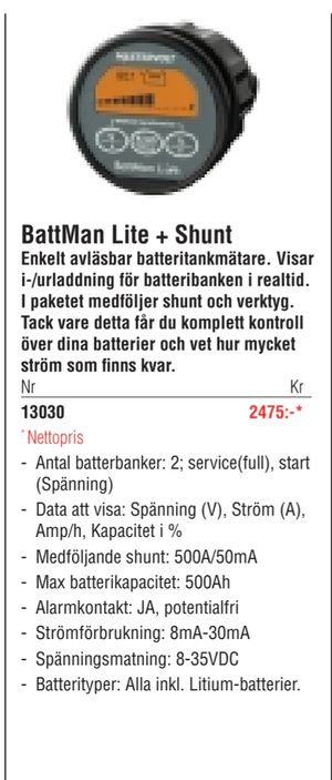 BattMan Lite + Shunt