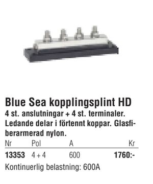 Blue Sea kopplingsplint HD