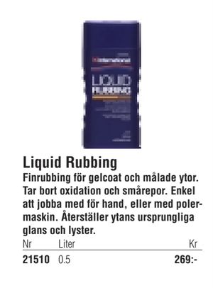 Liquid Rubbing