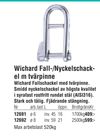 Wichard Fall-/Nyckelschackel m tvärpinne