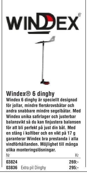 Windex® 6 dinghy