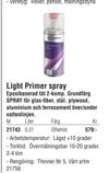 Light Primer spray