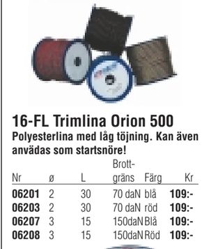 16-FL Trimlina Orion 500