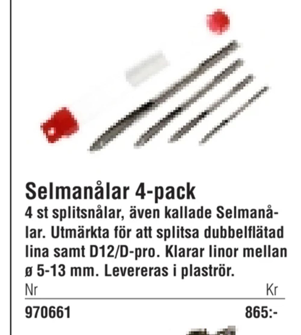 Erbjudanden på Selmanålar 4-pack från Erlandsons Brygga för 865 kr