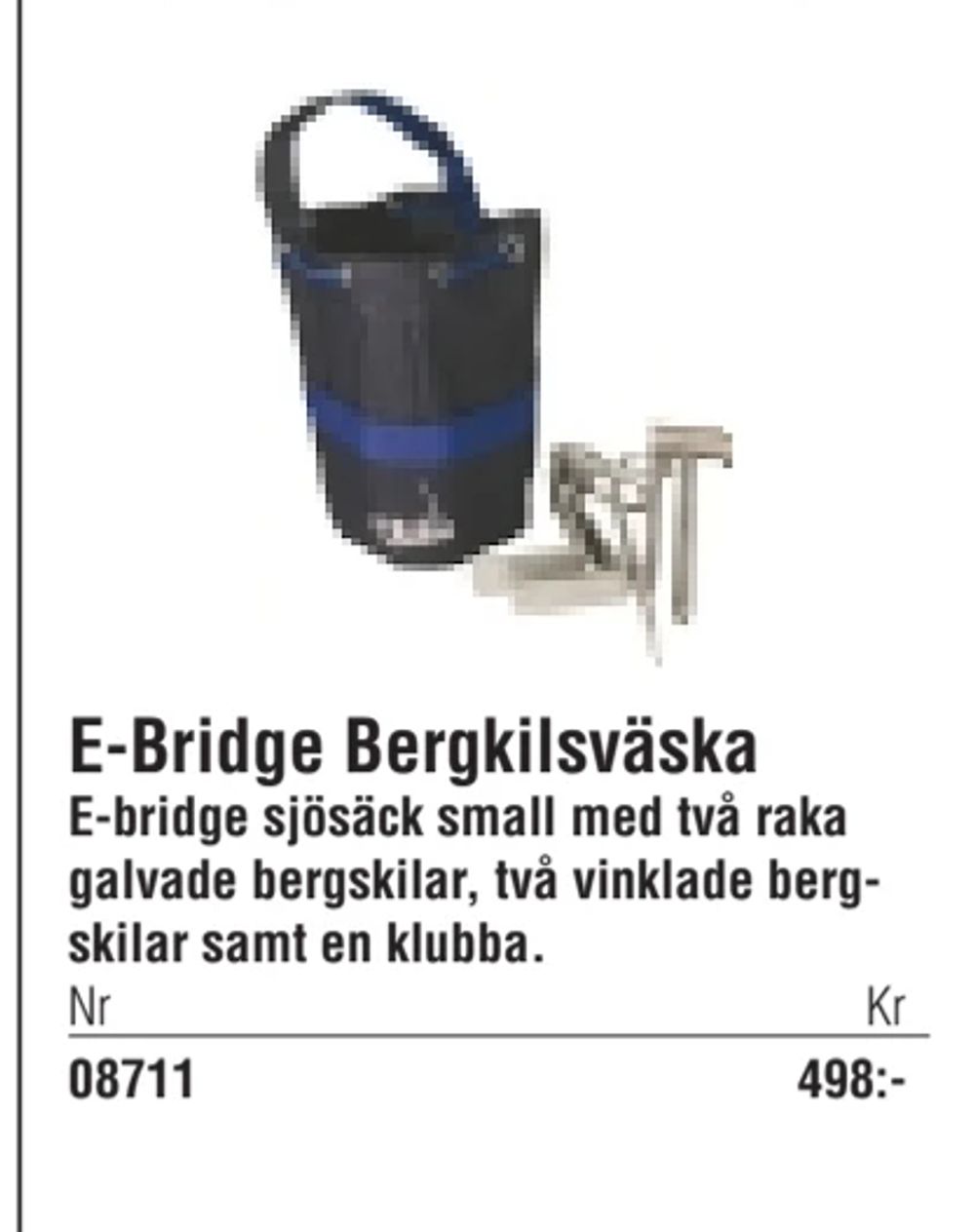 Erbjudanden på E-Bridge Bergkilsväska från Erlandsons Brygga för 498 kr