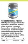 Gelcoat Cleaning Powder